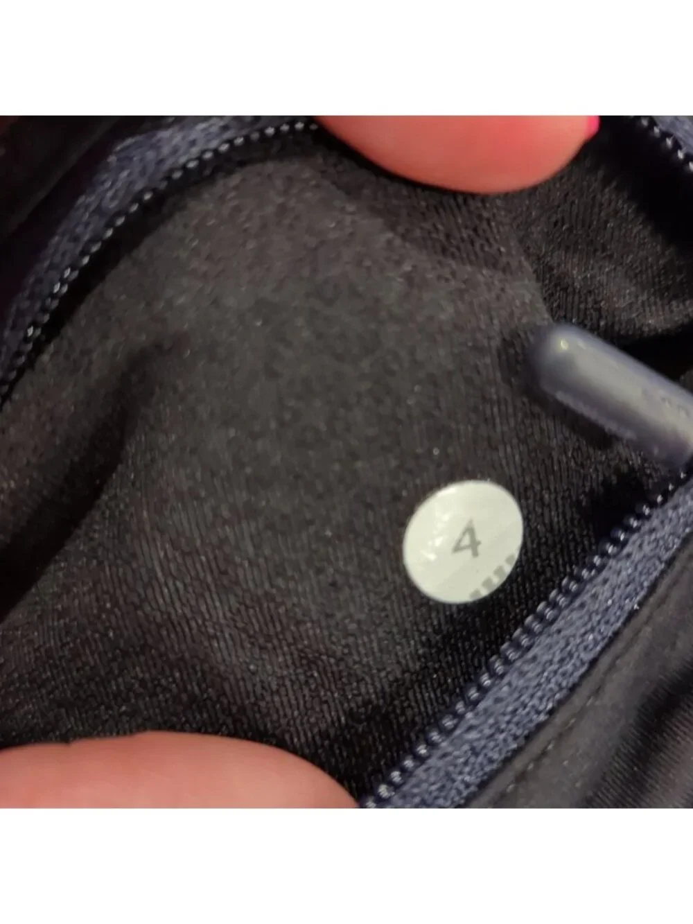 Lululemon Run: Pace Setter Skirt Heathered deep coal and black and indigo